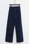 BASERANGE Navarro pants TRNA-RC-WI22 dark blue